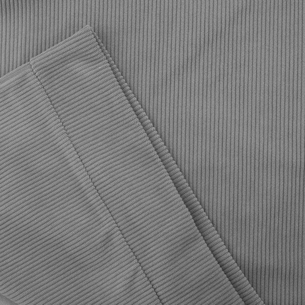 Herren-Sweatshirt aus Cord im Farbblock-Stil für Herbst und Winter mit Stehkragen