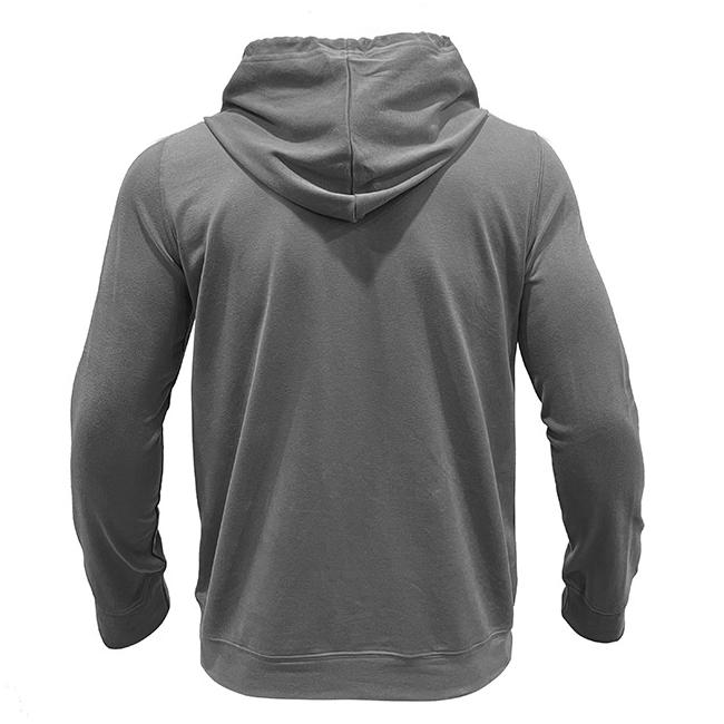 Lässiges Kapuzen-Sweatshirt mit Knopfleiste für Herren