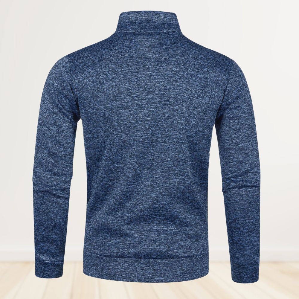 Strickjacke für Herren im Herbst und Winter mit Stehkragen