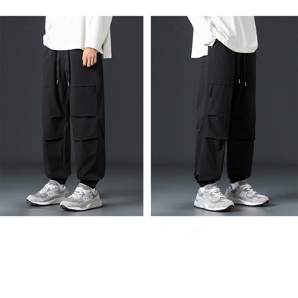 Winter-Herren-Overall mit Fleece-Beinen, lockerer Schnitt