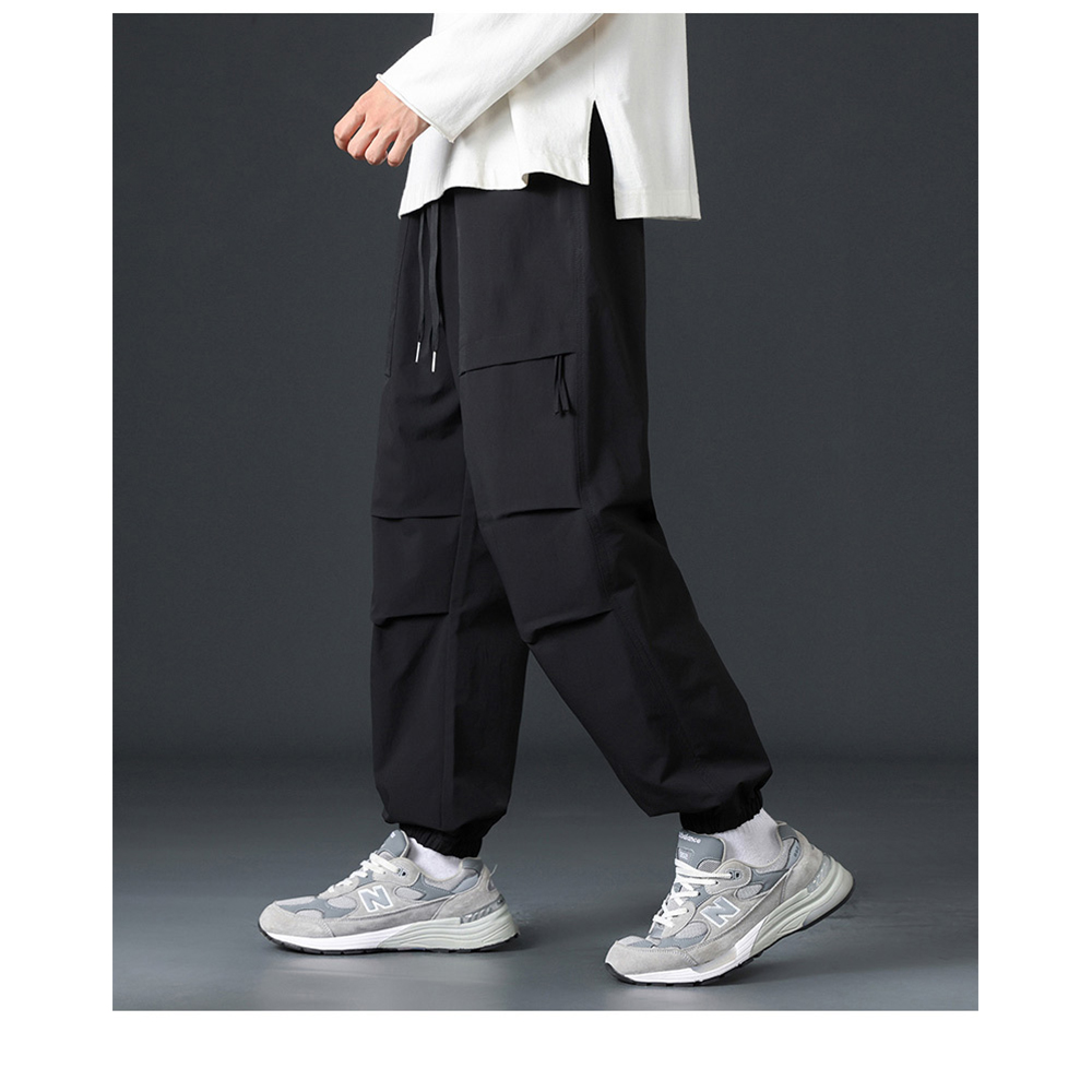 Winter-Herren-Overall mit Fleece-Beinen, lockerer Schnitt