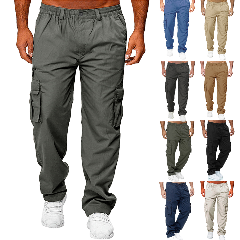 Lässiger, lockerer Overall mit mehreren Taschen für Herren