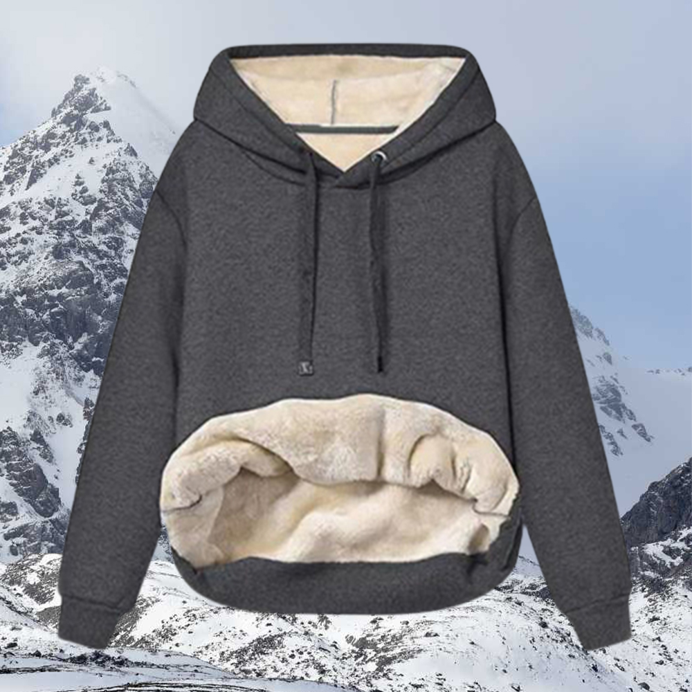 Winter-Fleece-Sweatshirt für Damen