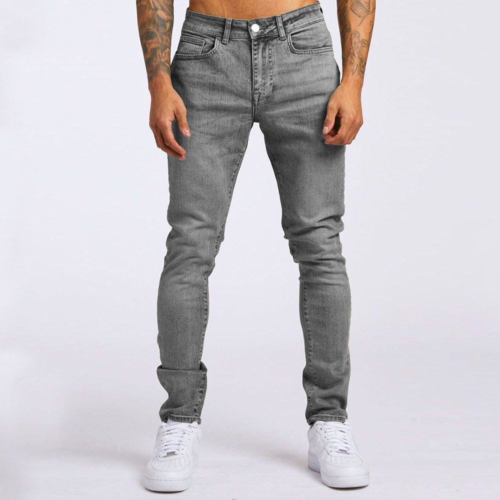 Jean slim respirant et confortable pour homme