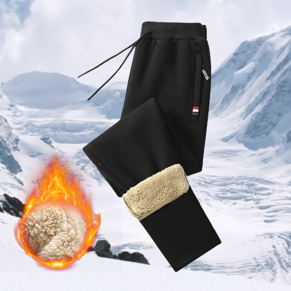 Gentlemenmode™ Warme Fleece- und verdickte Jogginghose für Herren im Winter