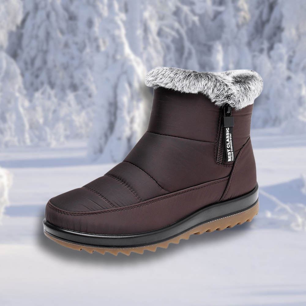 Wasserdichte warme kurze Damenstiefel