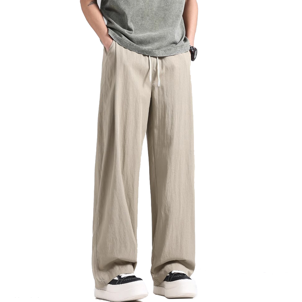 Dünne, atmungsaktive und bequeme Sporthose mit weitem Bein