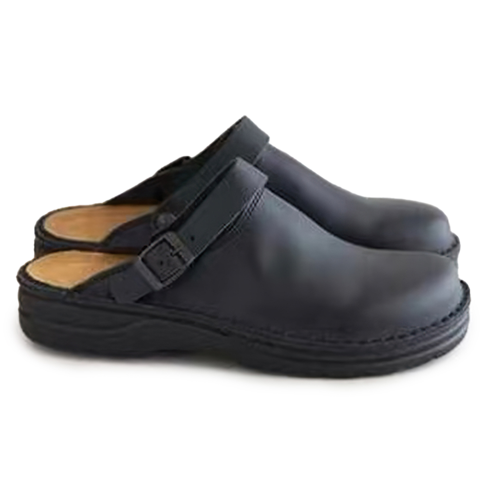 Neue große Freizeit-Lederhausschuhe für Herren