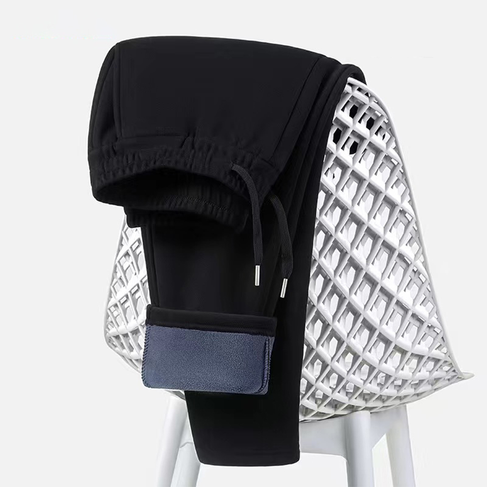Warme Sport-Freizeithose aus Fleece für Herren im Winter