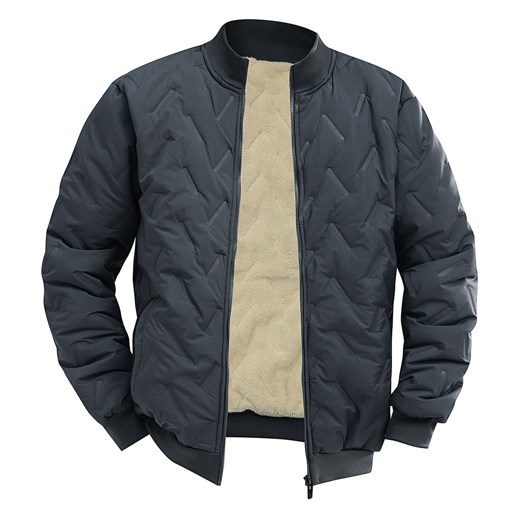 Veste décontractée chaude en polaire pour hommes