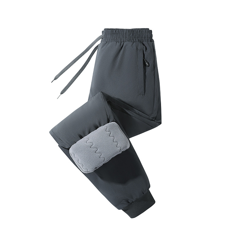 Wind- und wasserdichte Fleece-Freizeithose für Herren