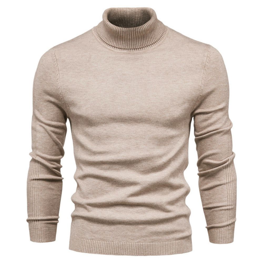 Rollkragenpullover für Herren im Herbst und Winter