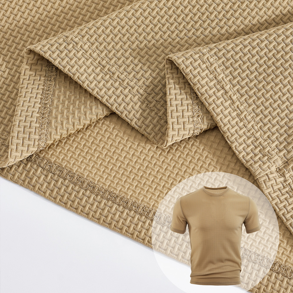 Sommerliches Herren Seersucker T-Shirt – Leicht und atmungsaktiv