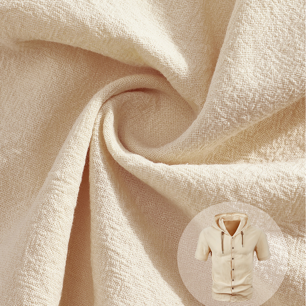 Herren-Strickjacke aus Baumwolle mit kurzen Ärmeln und Kapuze