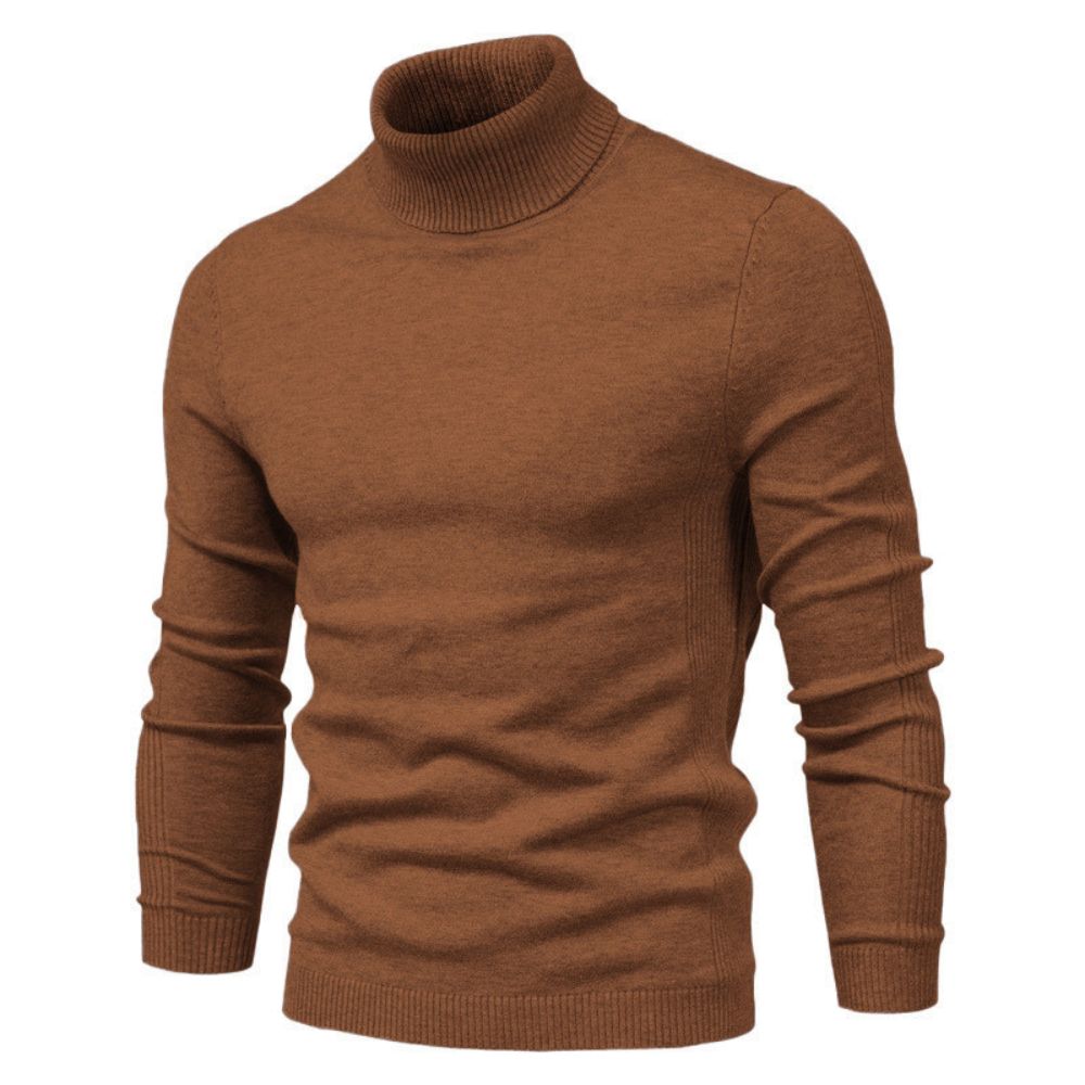 Rollkragenpullover für Herren im Herbst und Winter