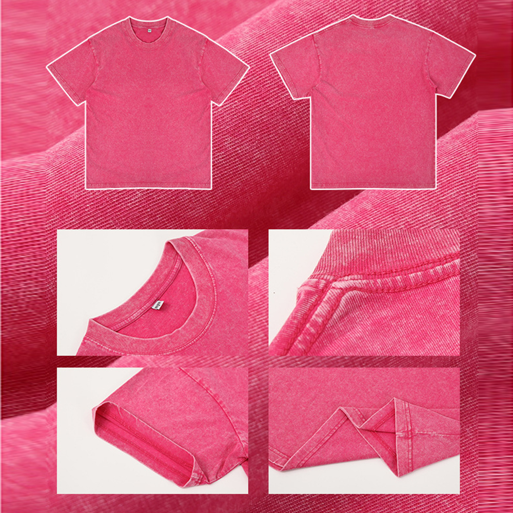 Kurzarm-T-Shirt aus Baumwolle mit Rundhalsausschnitt für Herren im Vintage-Stil