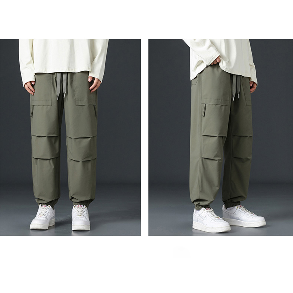 Winter-Herren-Overall mit Fleece-Beinen, lockerer Schnitt