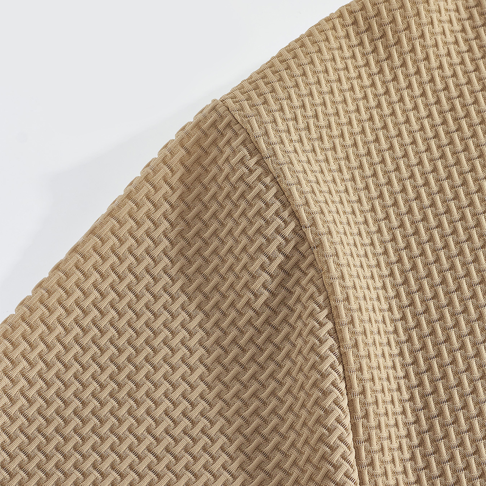 Sommerliches Herren Seersucker T-Shirt – Leicht und atmungsaktiv