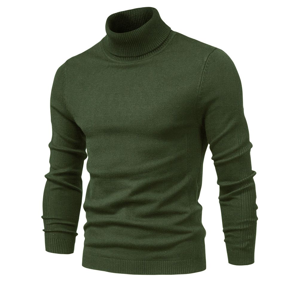 Rollkragenpullover für Herren im Herbst und Winter