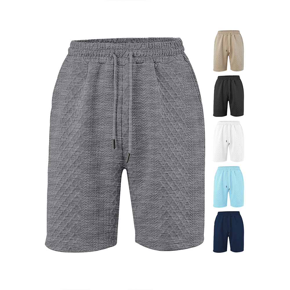 Sommer-Shorts für Herren mit elastischer Taille und Kordelzug