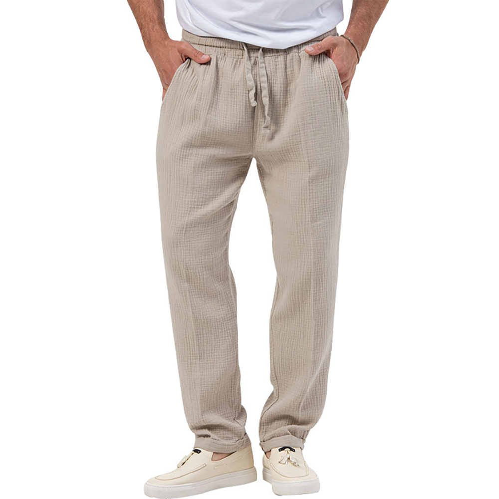 Ensemble deux pièces décontracté haut à manches longues et pantalon pour hommes