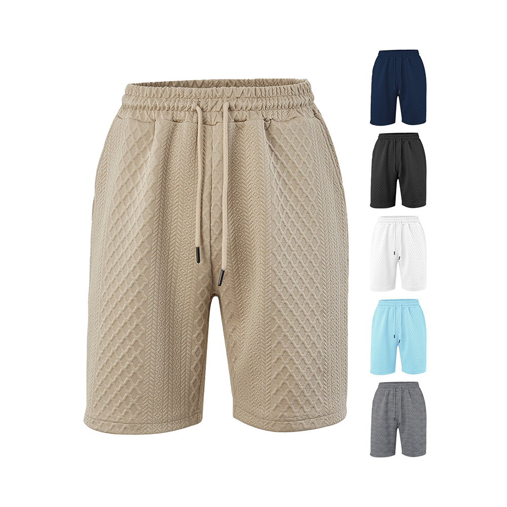 Sommer-Shorts für Herren mit elastischer Taille und Kordelzug
