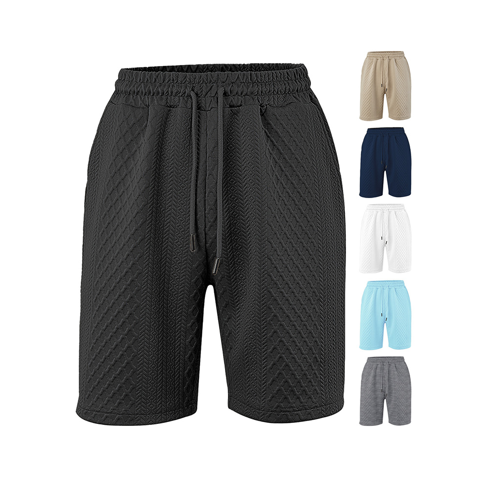 Sommer-Shorts für Herren mit elastischer Taille und Kordelzug