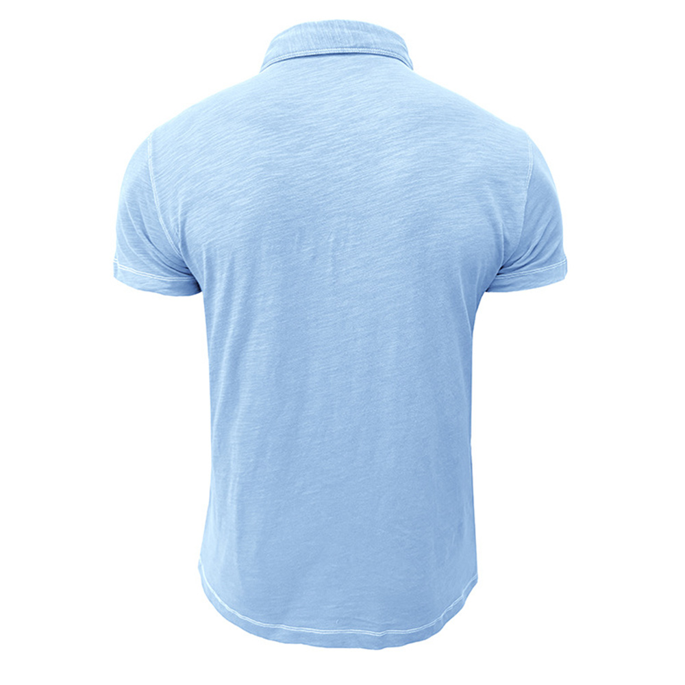 Polo léger et respirant à manches courtes pour homme