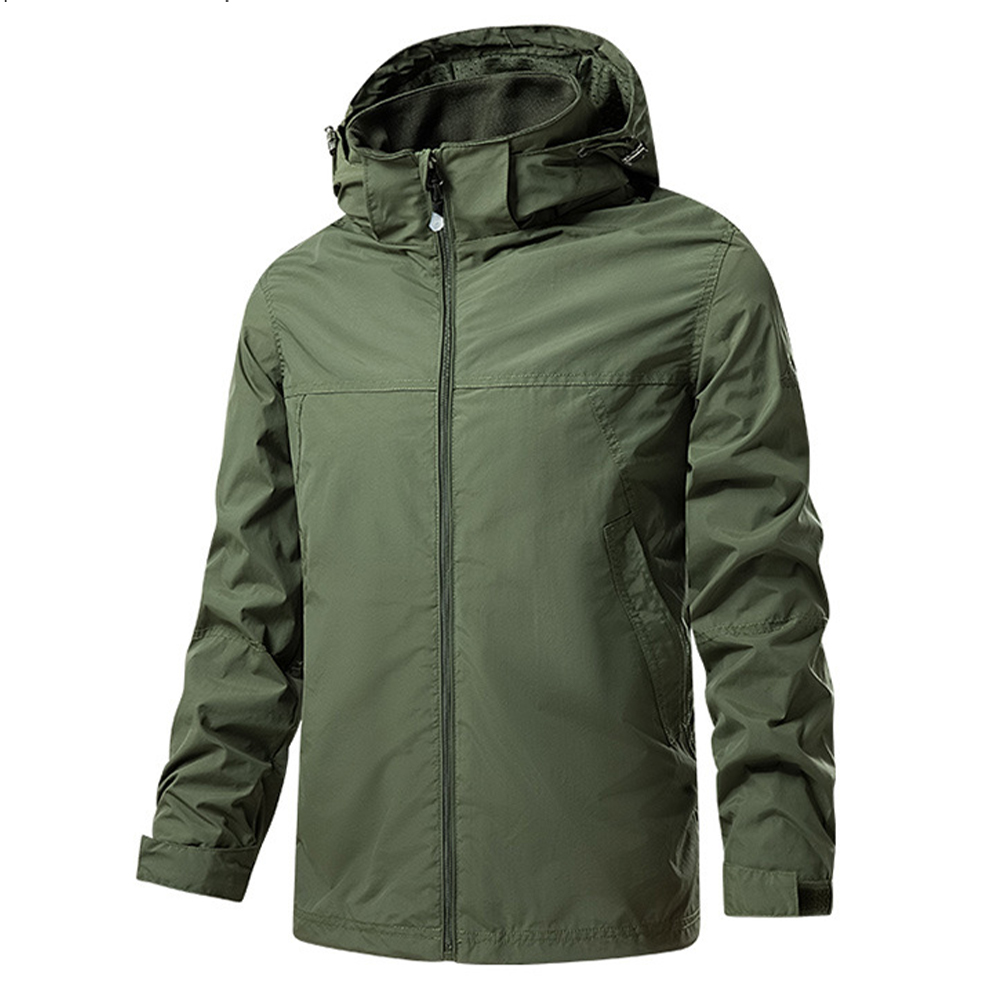 Nouvelle veste d'alpinisme imperméable et coupe-vent pour hommes