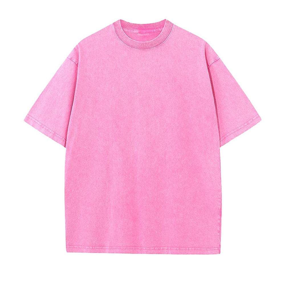 Kurzarm-T-Shirt aus Baumwolle mit Rundhalsausschnitt für Herren im Vintage-Stil