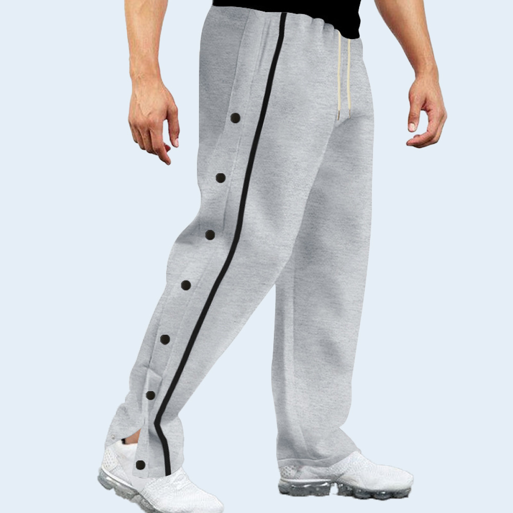 Lockere, gerade geschnittene Freizeit-Sporthose für Herren