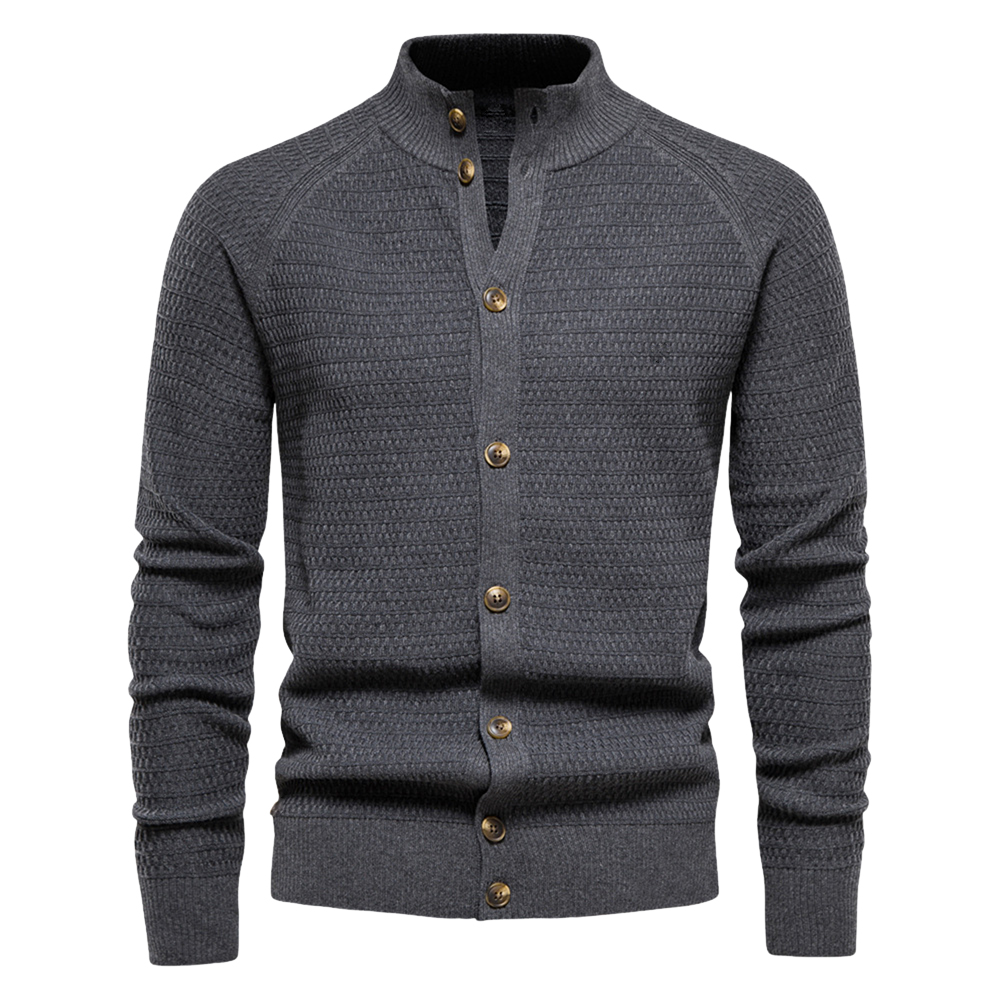 Nouveau cardigan tricoté décontracté pour hommes