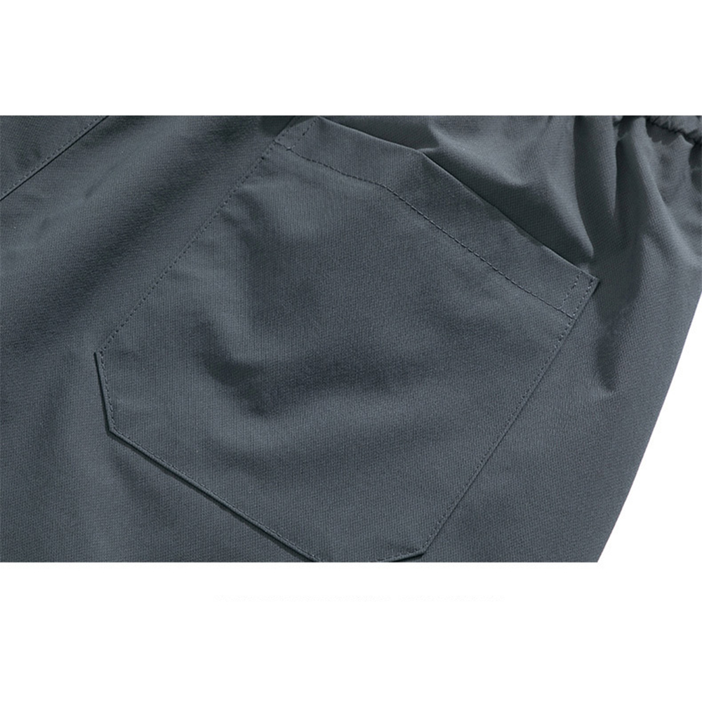 Winter-Herren-Overall mit Fleece-Beinen, lockerer Schnitt