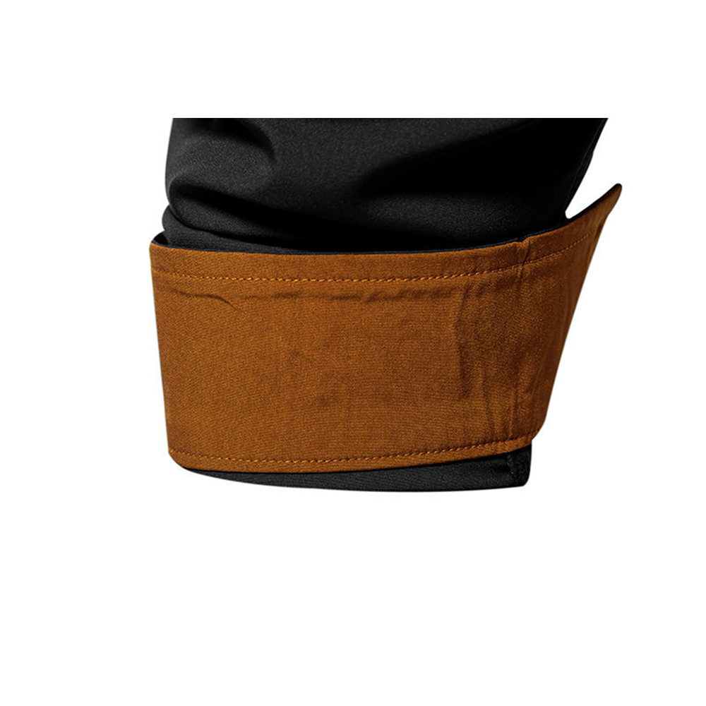 Herren-Langarmhemd mit Kontrast-Revers