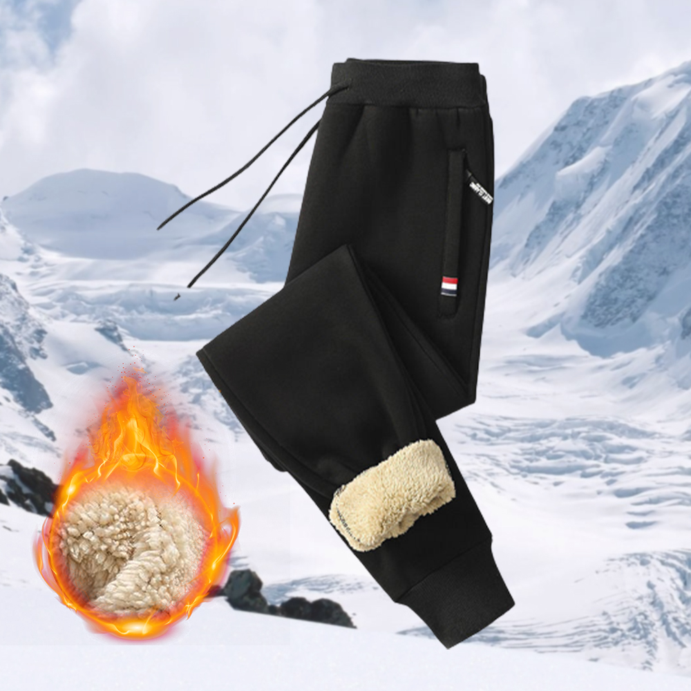 Gentlemenmode™ Warme Fleece- und verdickte Jogginghose für Herren im Winter