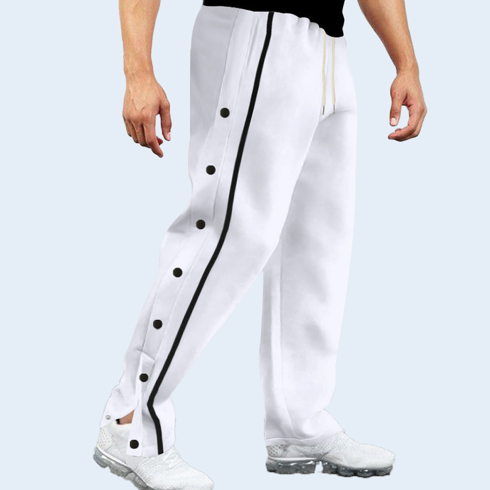 Lockere, gerade geschnittene Freizeit-Sporthose für Herren