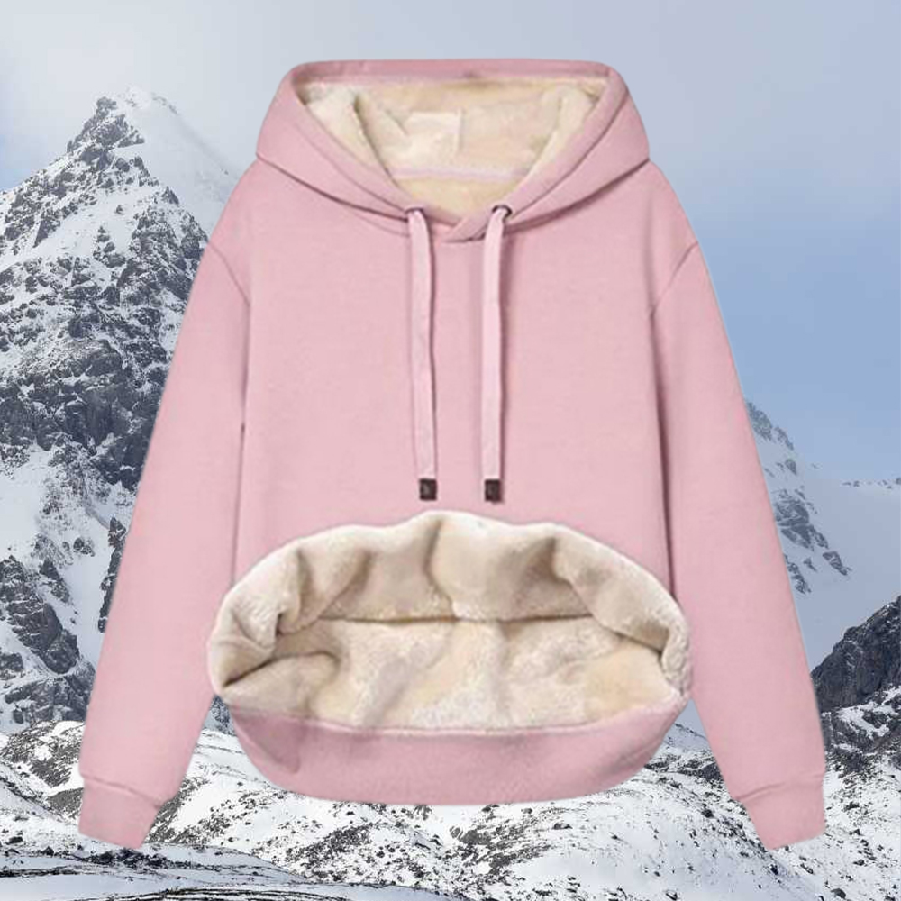 Winter-Fleece-Sweatshirt für Damen