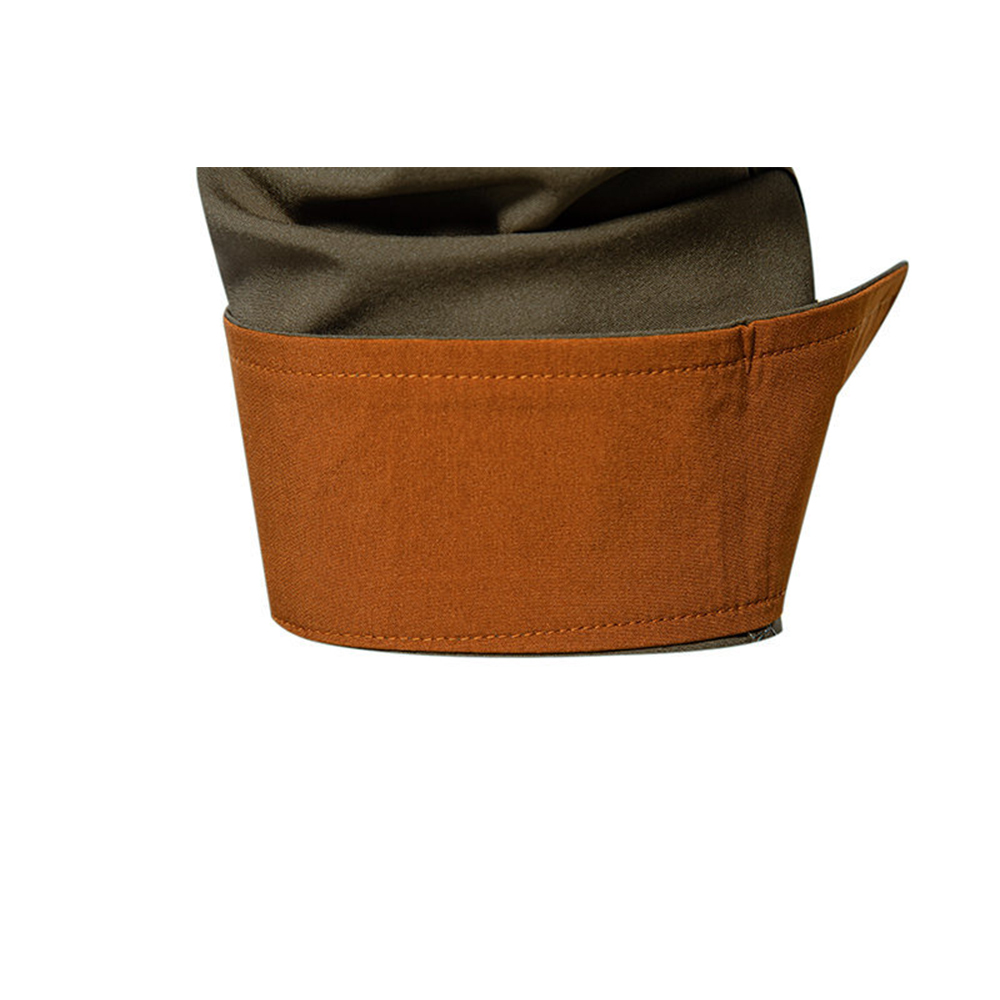 Herren-Langarmhemd mit Kontrast-Revers