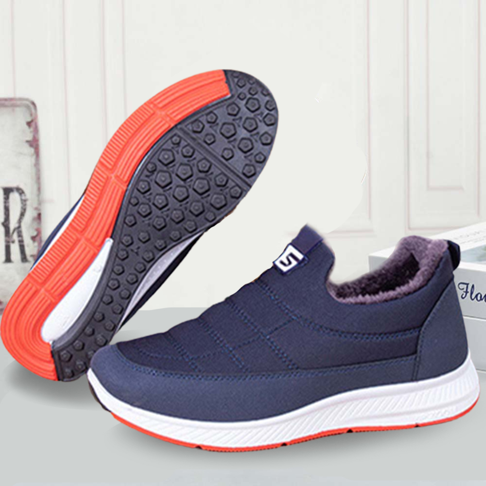 Damen-Wintersamt-verdickte warme Baumwollschuhe