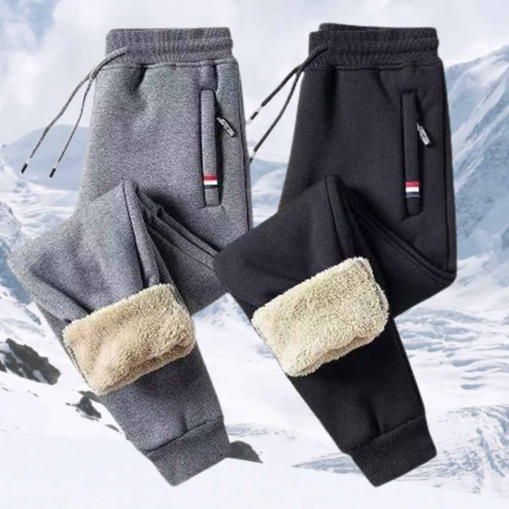 Gentlemenmode™ Warme Fleece- und verdickte Jogginghose für Herren im Winter