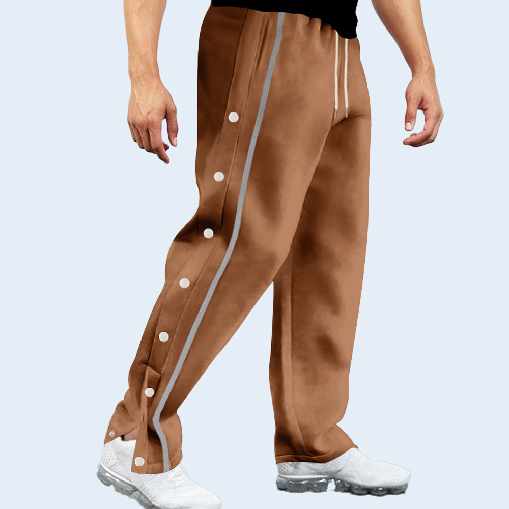 Lockere, gerade geschnittene Freizeit-Sporthose für Herren