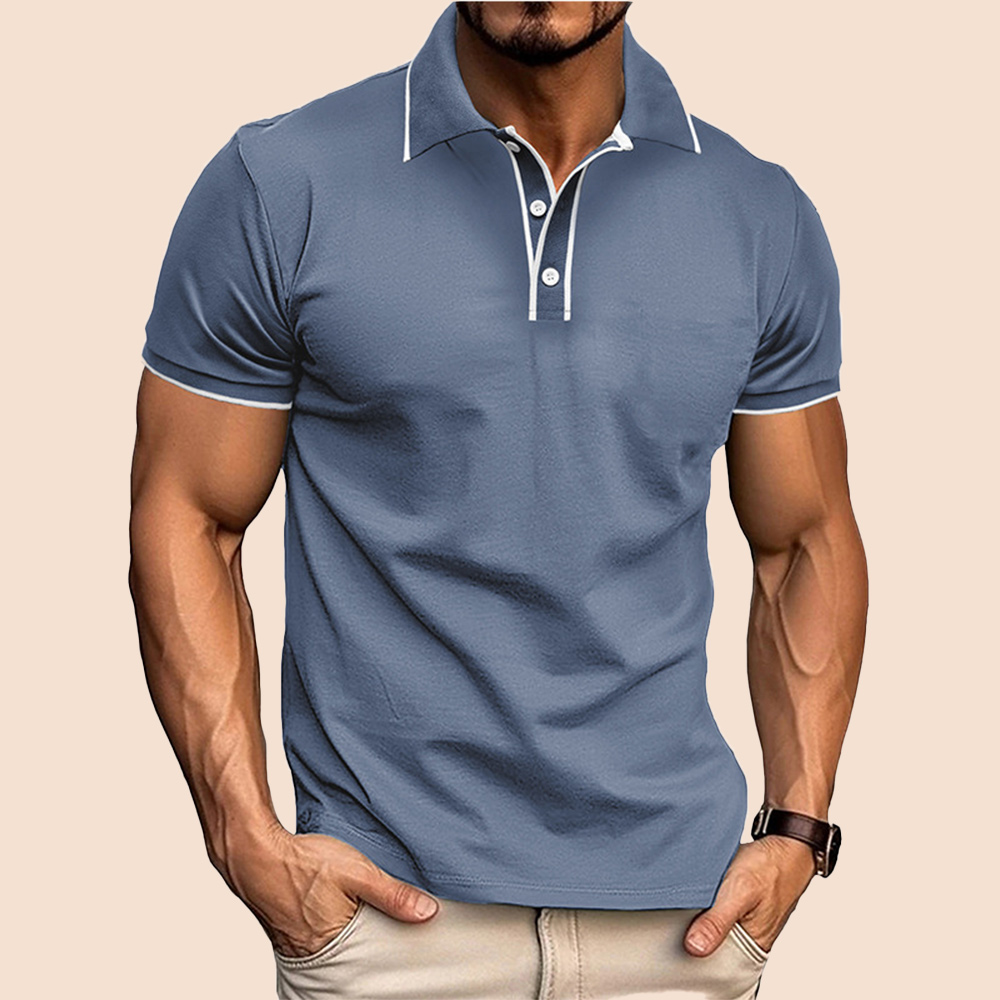Herren Revers Poloshirt Kurzarm