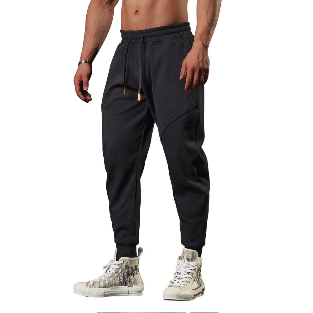 Lässige Leggings-Jogginghose für Herren im Patchwork-Stil