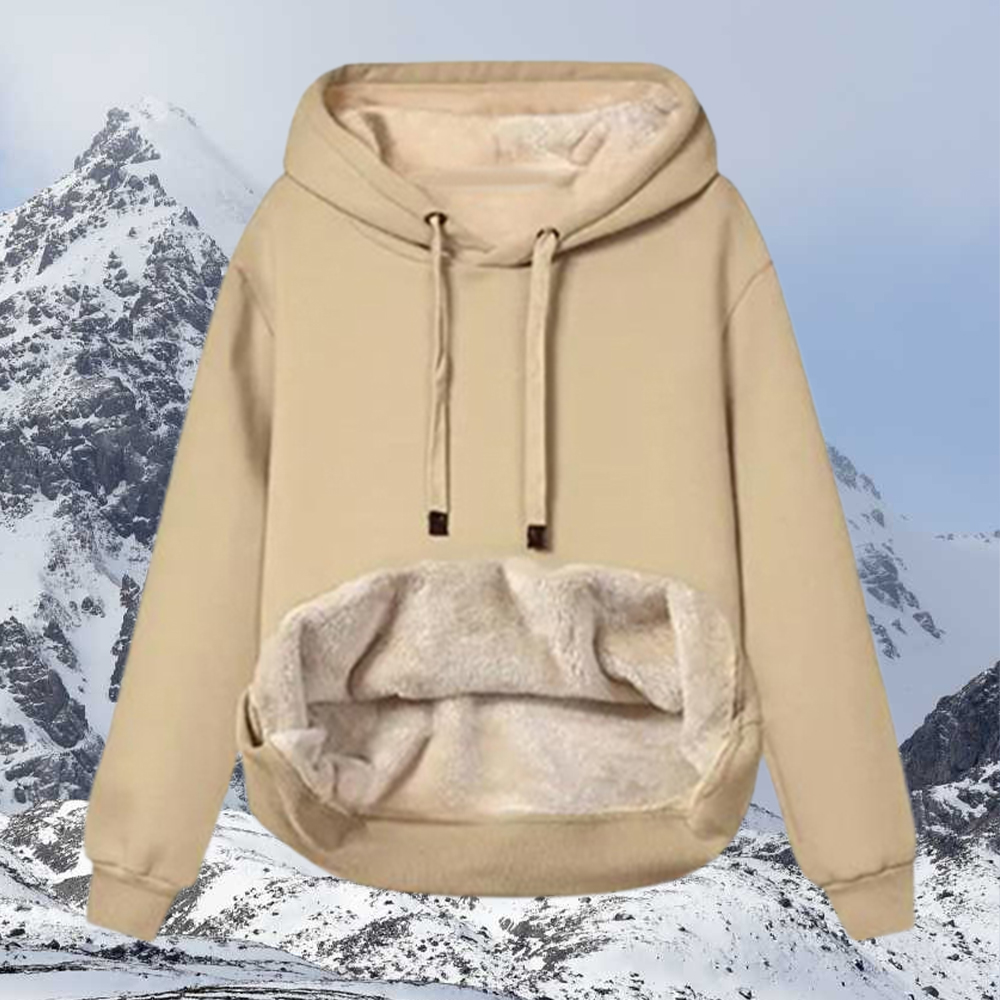 Winter-Fleece-Sweatshirt für Damen