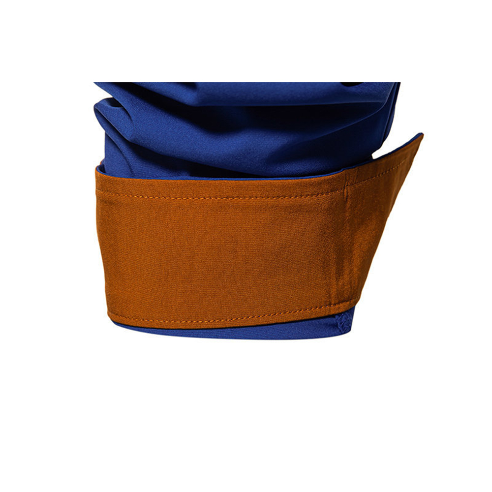 Herren-Langarmhemd mit Kontrast-Revers