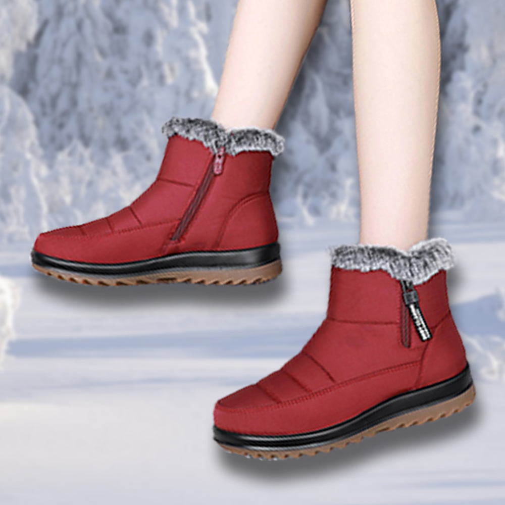 Wasserdichte warme kurze Damenstiefel