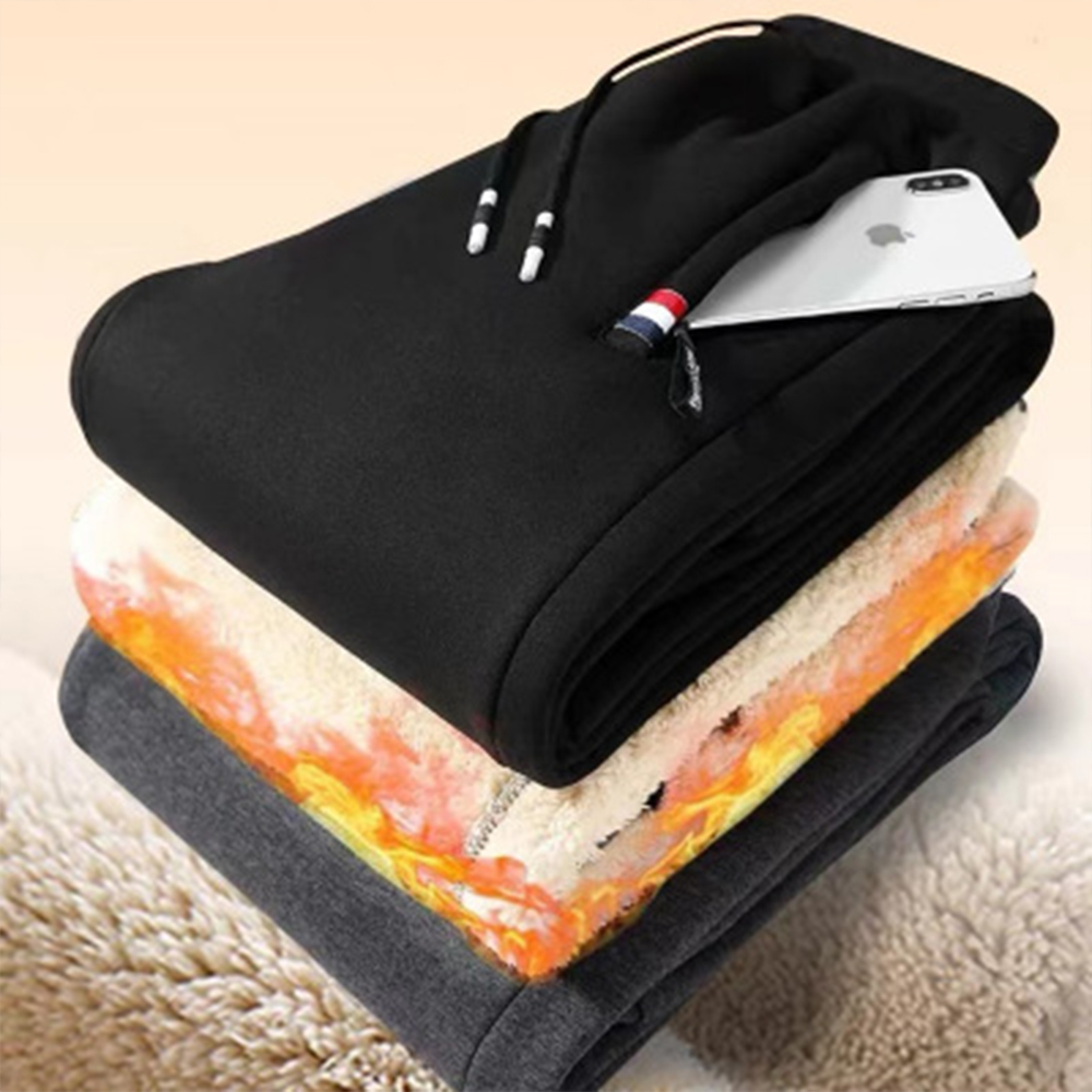 Gentlemenmode™ Warme Fleece- und verdickte Jogginghose für Herren im Winter