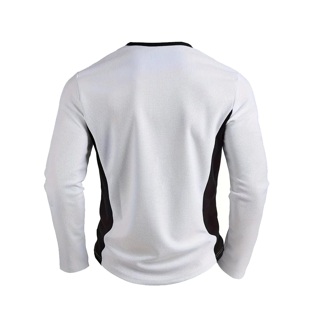 Modisches Langarm-T-Shirt mit Raglanärmeln für Herren