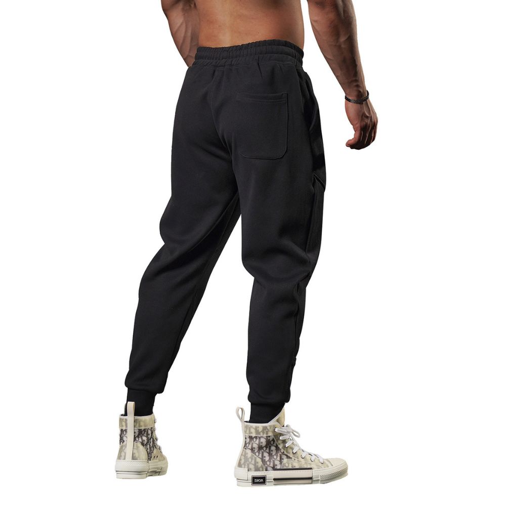 Lässige Leggings-Jogginghose für Herren im Patchwork-Stil