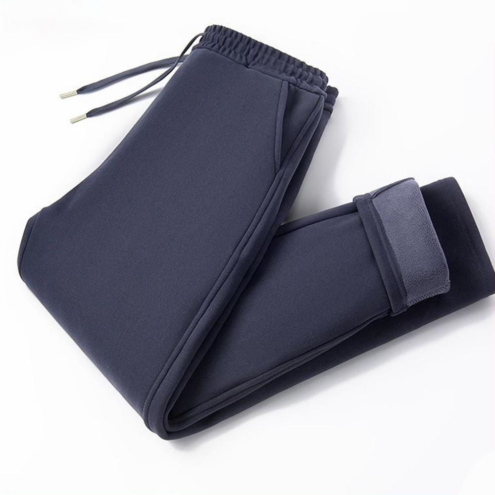 Warme Sport-Freizeithose aus Fleece für Herren im Winter